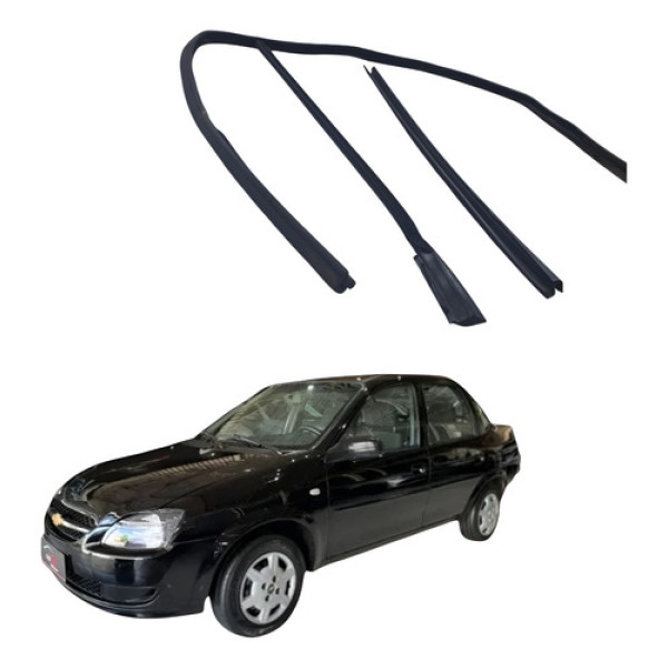 Kit Pestana Traseira Direita Corsa Classic 2012 4p