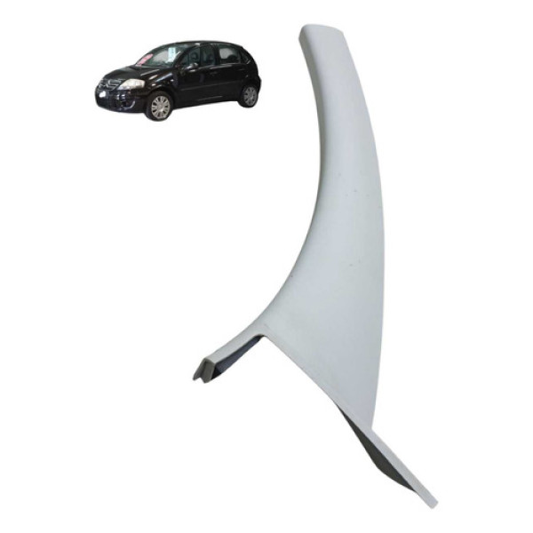 Acabamento Coluna Esquerda Citroen C3 1.4 8v 2011 2012