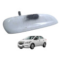 Macaneta Externa Dianteira Direita Chevrolet Prisma 1.4 2017 Branco Dianteira