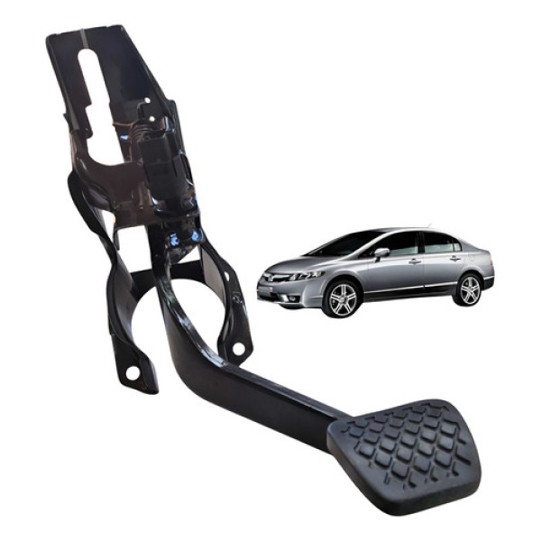 Pedal Freio Honda Civic 1.8 2007 2011 Preto
