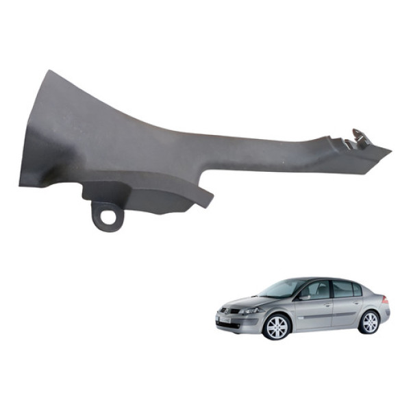 Soleira Interna Traseira Esquerda Renault Megane 2007 1.6 Cinza