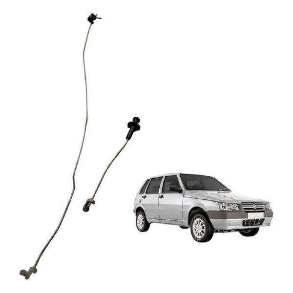 Vareta Fechadura Dianteira Direita Fiat Uno 1.0 2005 Usado Dourado