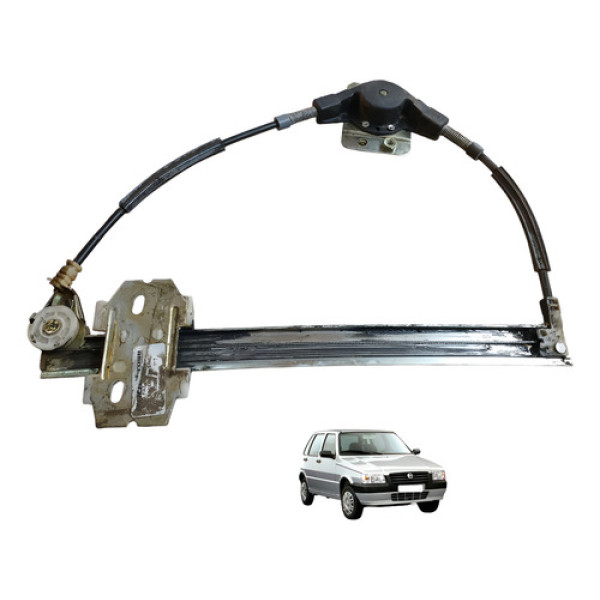 Maquina Vidro Traseira Direita Fiat Uno 1.0 2005 2010