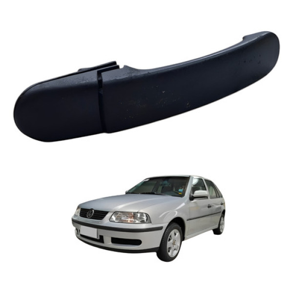 Macaneta Externa Traseira Direita Volkswagen Gol G3 1999 4p Preto