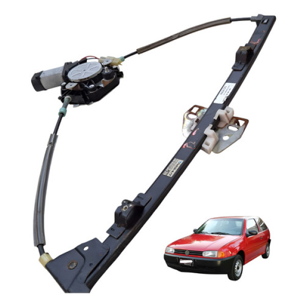 Maquina Vidro Dianteira Esquerda Volkswagen Gol G2 Bola 1999