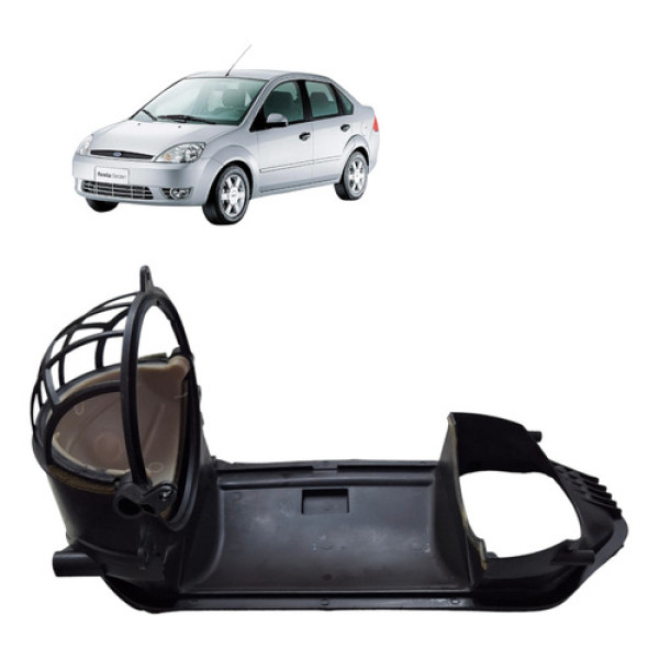 Duto Entrada Ar Ford Fiesta Sedan 2007 1.6 8v Zetec Flex