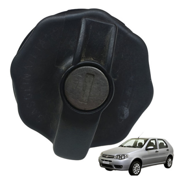 Tampa Tanque De Combustivel Fiat Palio 2010 Preto