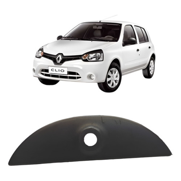 Moldura Limpador Traseiro Renault Clio 2014 2015 2016 Preto