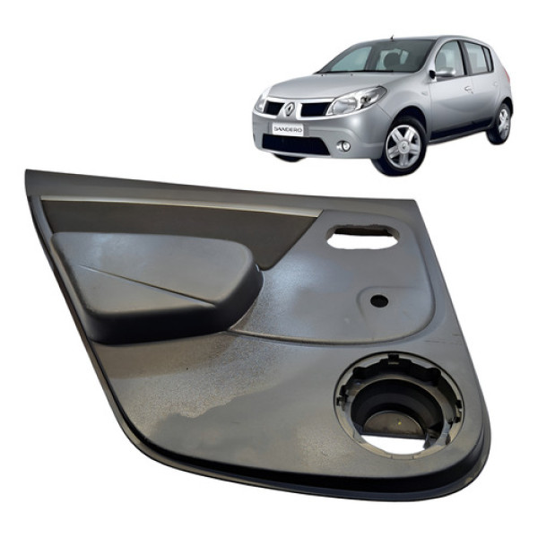 Forro Porta Tras Esquerdo Renault Sandero 2009 1.0 16v