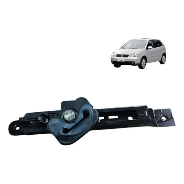 Trilho Regulagem Banco Volkswagen Polo Hatch 1.6 2003 Preto
