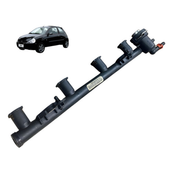 Flauta Bico Injetor Ford Ka 1.0 2p 2004 2007