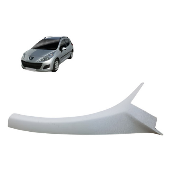 Moldura Dianteira Coluna Direita Peugeot Sw 207 1.4 2010