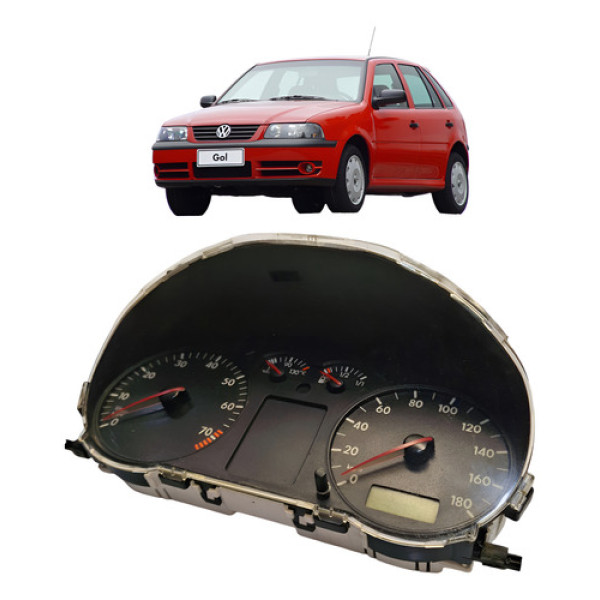 Painel Instrumento Vw Gol G3 Bola Parati 1999 2003 Preto