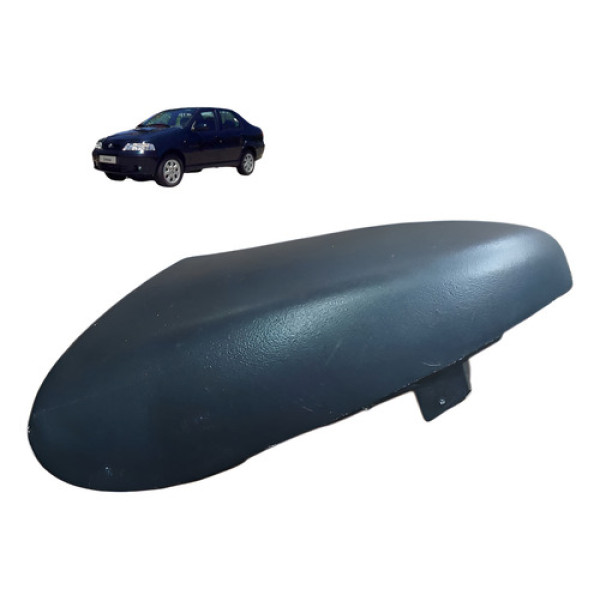 Moldura Puxador Porta Esquerdo Fiat Siena 1.3 8v 2003 2004 Preto