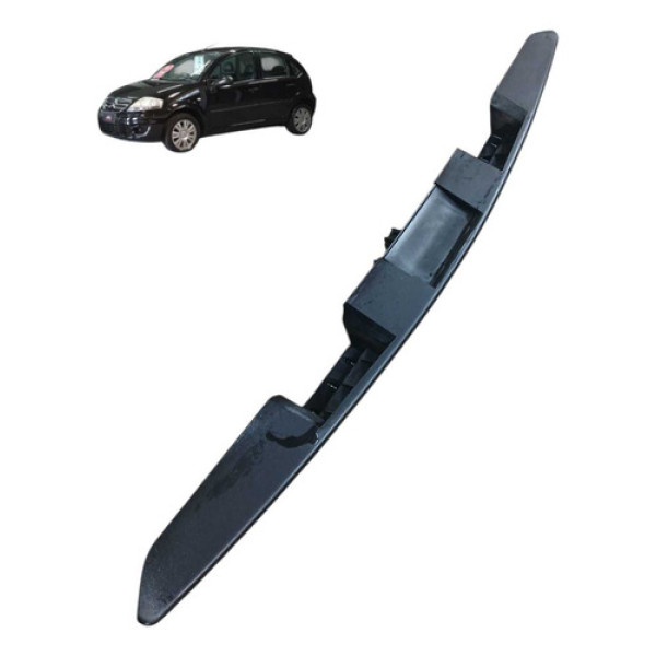 Friso Traseiro Porta Mala Citroen C3 1.4 8v 2011 2012 Preto