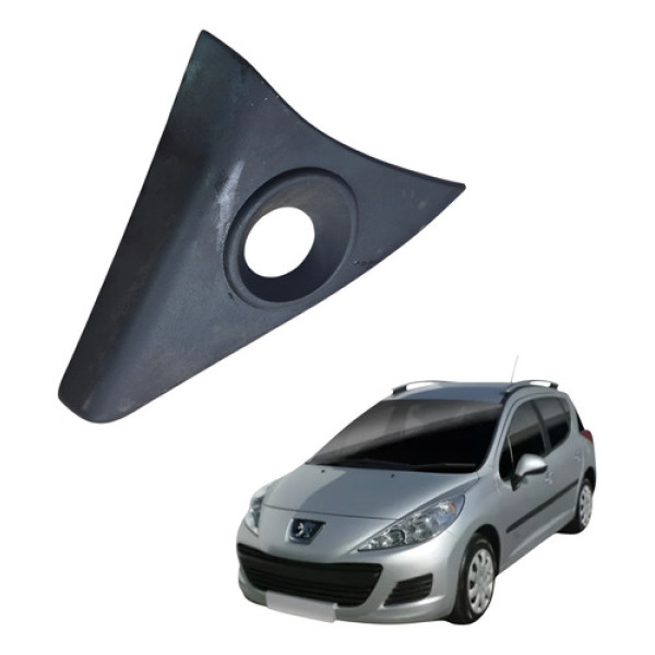 Moldura Interna Retrovisor Direito Peugeot 207 1.4 2010 2011