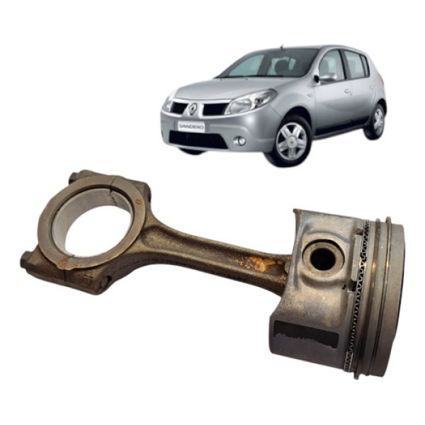 Pistao Biela Renault Sandero 2009 2010 1.0 16v