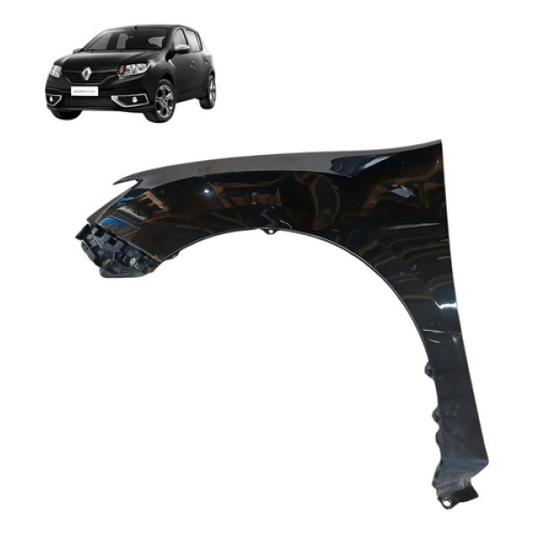 Paralama Direito Renault Sandero 1.6 8v 2016 2019 Detalhe