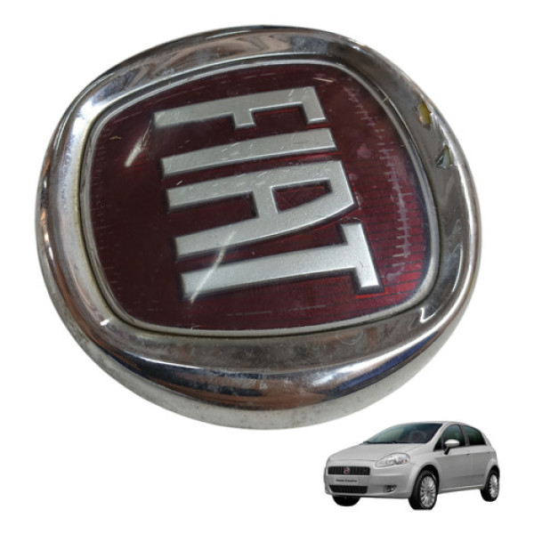 Emblema Grade Dianteira Fiat Punto 2012