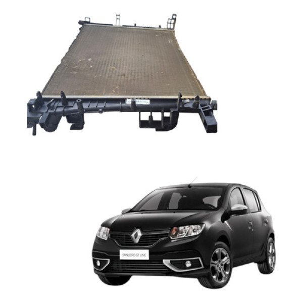 Radiador Agua Renault Sandero 1.6 8v 2016 2019