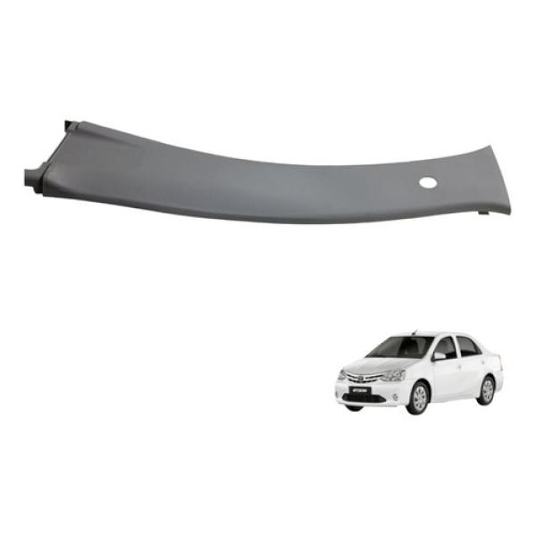 Moldura Coluna Central Esquerda Toyota Etios 1.5 2015