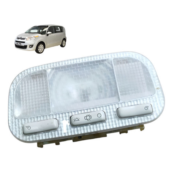 Luz Teto Cortesia Citroen C3 Picasso 1.6 16v 2012 2014