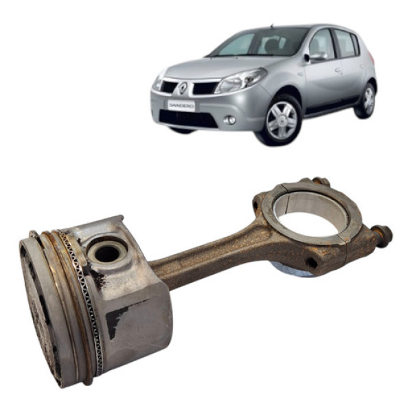 Pistao Biela Renault Sandero 2009 2010 1.0 16v