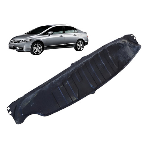 Defletor Painel Corta Fogo Honda Civic 1.8 2007 2011 Preto