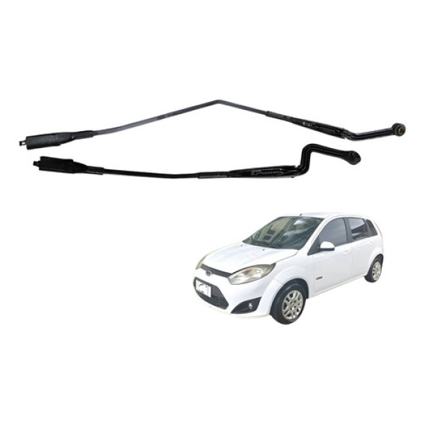 Par Braco Parabrisa Ford Fiesta 1.6 2011 2012 Esquerdo