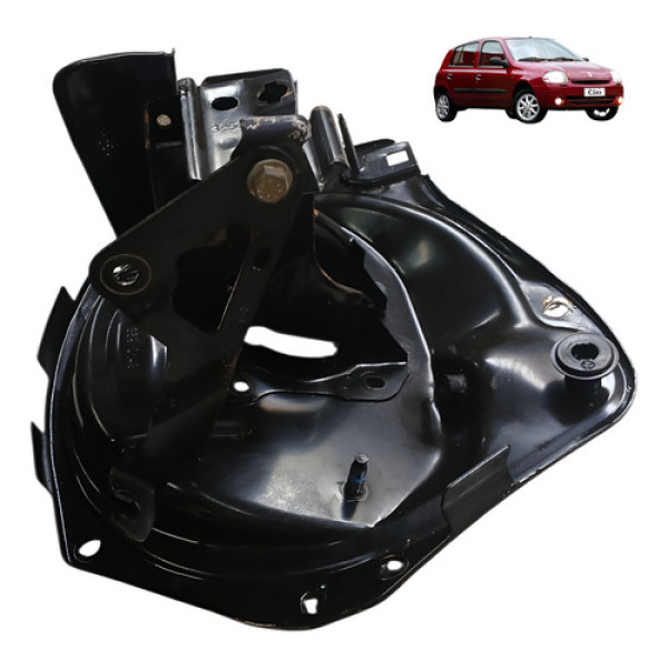 Suporte Pedaleira Renault Clio 4p 1.0 16v 2003 2005 - Preto