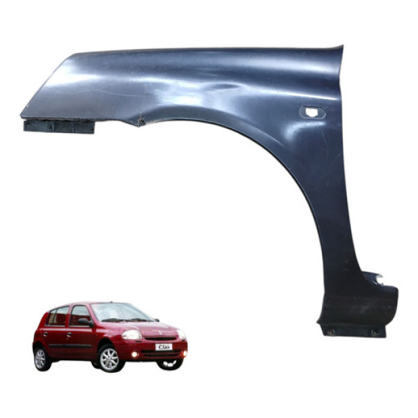 Paralama Dianteiro Esquerdo Renault Clio 2003 2005 Detalhe