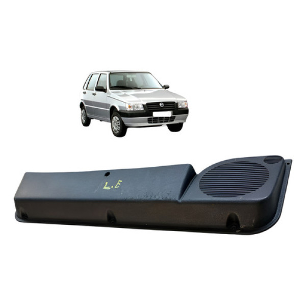 Porta Treco Dianteiro Esquerdo Fiat Uno 1.0 2005 2010 Usado - Preto