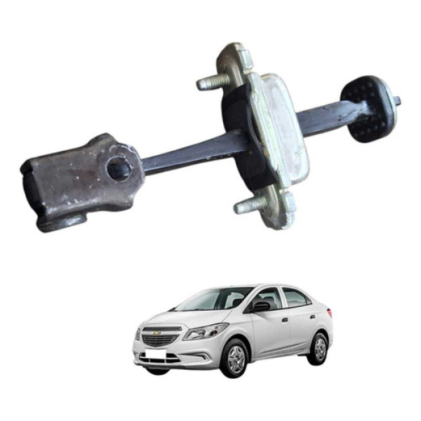 Limitador Porta Dianteira Esquerda Chevrolet Prisma 1.4 2017 Branco