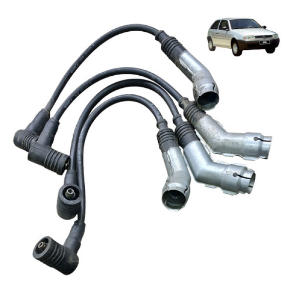 Jogo Cabo Vela Volkswagen Gol G2 1.0 2p Cht 1996 Preto