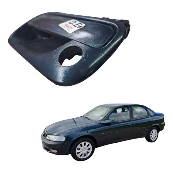 Macaneta Externa Dianteira Esquerda Gm Vectra 1997 4p Dianteira Verde-escuro