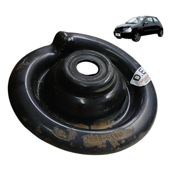 Prato Suspensao Mola Esquerda Ford Ka 1.0 2p 2004 2007 Preto