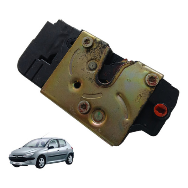 Fechadura Trava Eletrica Traseira Esquerda Peugeot 206 2004