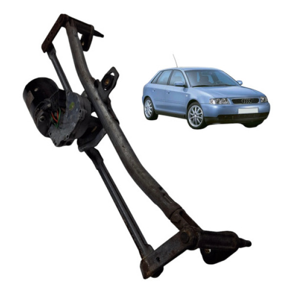 Motor Limpador Galhadaparabrisa Audi A3 1.8 Aspirado 1999