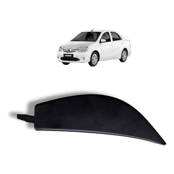 Moldura Porta Traseira Esquerda Toyota Etios 1.5 2015 Usado