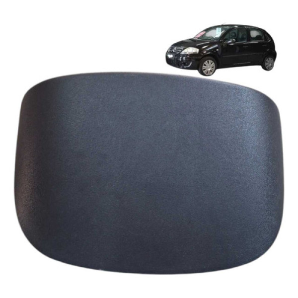 Moldura Comutador Bordo Citroen C3 1.4 8v 2010 2012 Preto