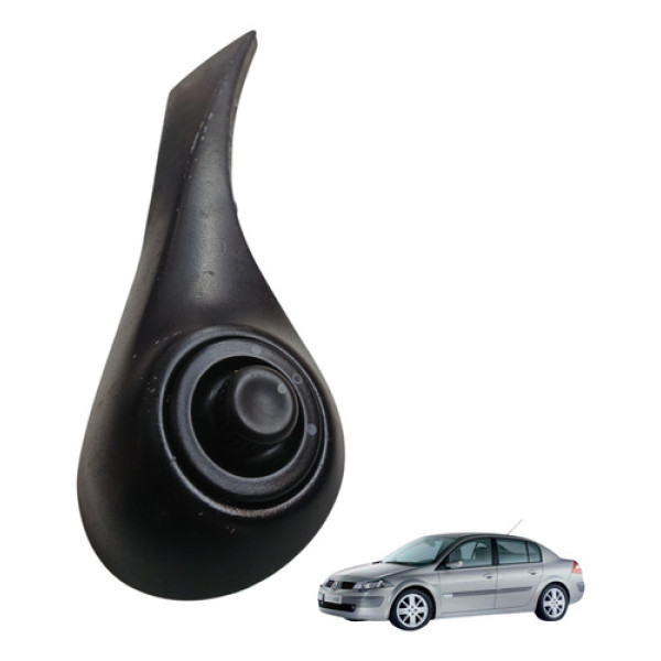 Moldura Acabamento Controle Retrovisor Esquerdo Megane 2007