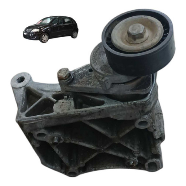 Suporte Tensor Correia Citroen C3 1.4 8v 2011 2012 Preto