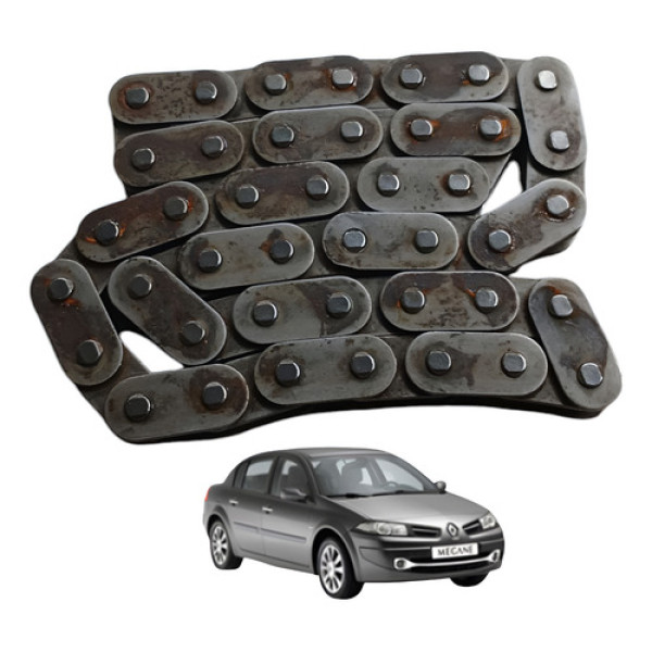 Corrente Comando Stander Renault Megane 1.6 16v 2008 Prateado