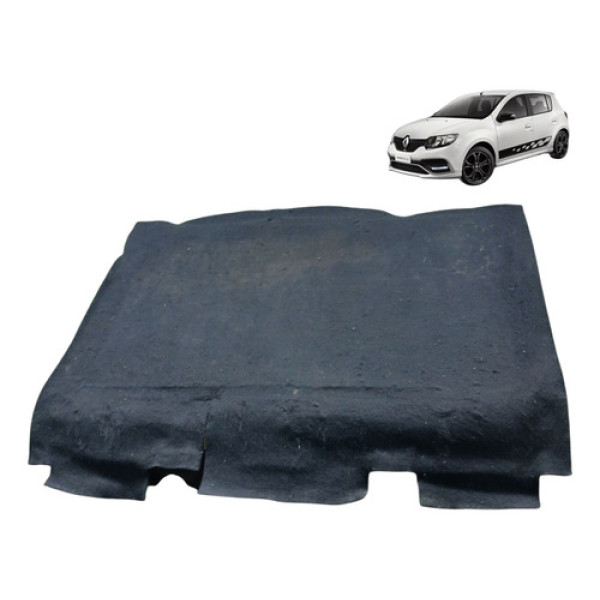 Tampao Forro Estepe Renault Sandero 1.0 3cc 2015 2019 Preto