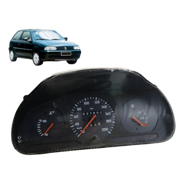 Painel Instrumento Volkswagen Gol 1995 1999 Preto