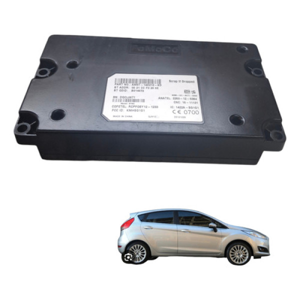 Modulo Conforto Bluetooth Ford New Fiesta 1.6 16v 2014 2015