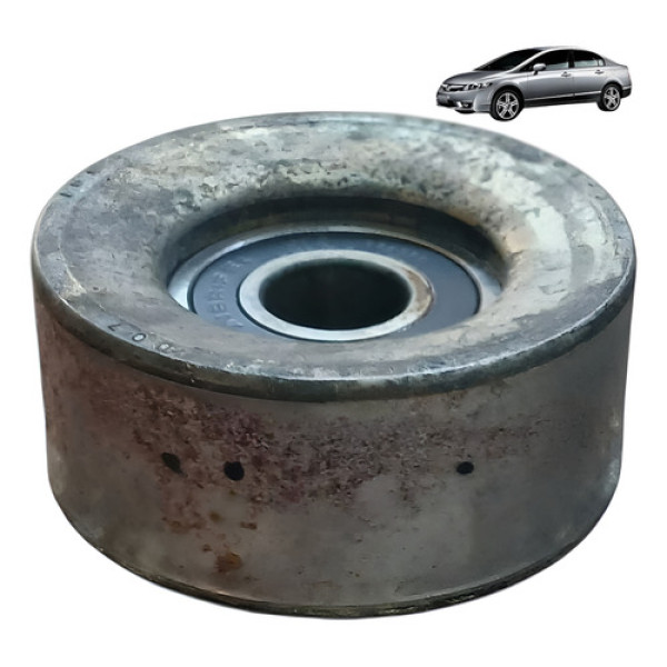 Rolamento Tensor Correia Honda New Civic 1.8 2007 2011 Cinza