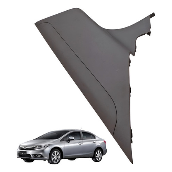 Moldura Coluna Traseira Esquerda Honda New Civic 2012 1.8