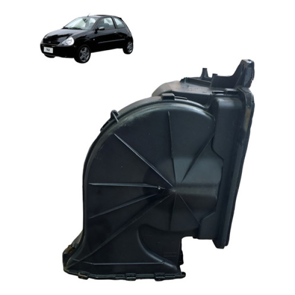 Caixa Ventilacao Ar Ford Ka 1.0 2p 2004 2007 Preto