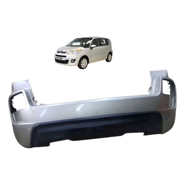 Parachoque Traseiro Citroen C3 Picasso 1.6 16v 2012 Detalhe
